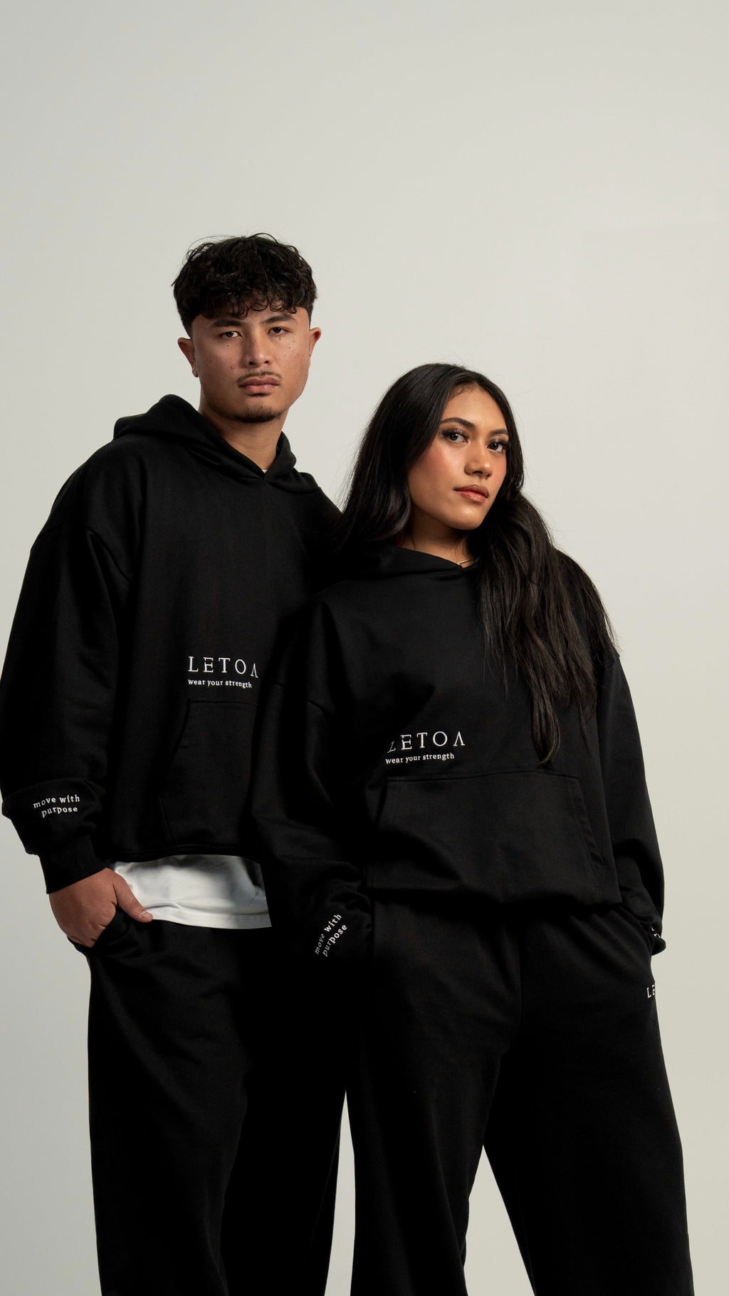 Rise of the Toa Heavyweight Hoodie - Black