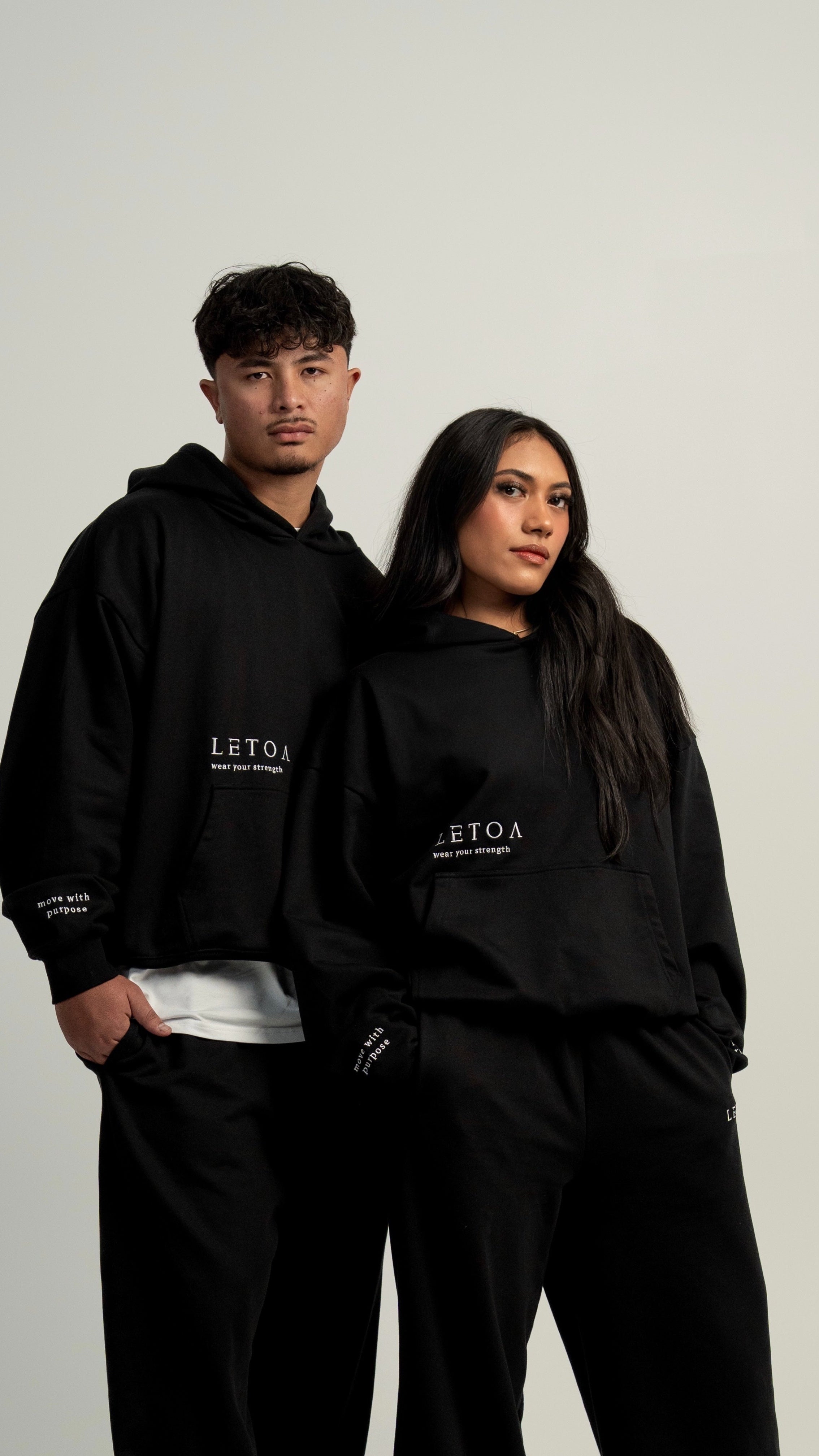 Rise of the Toa Heavyweight Hoodie - Black