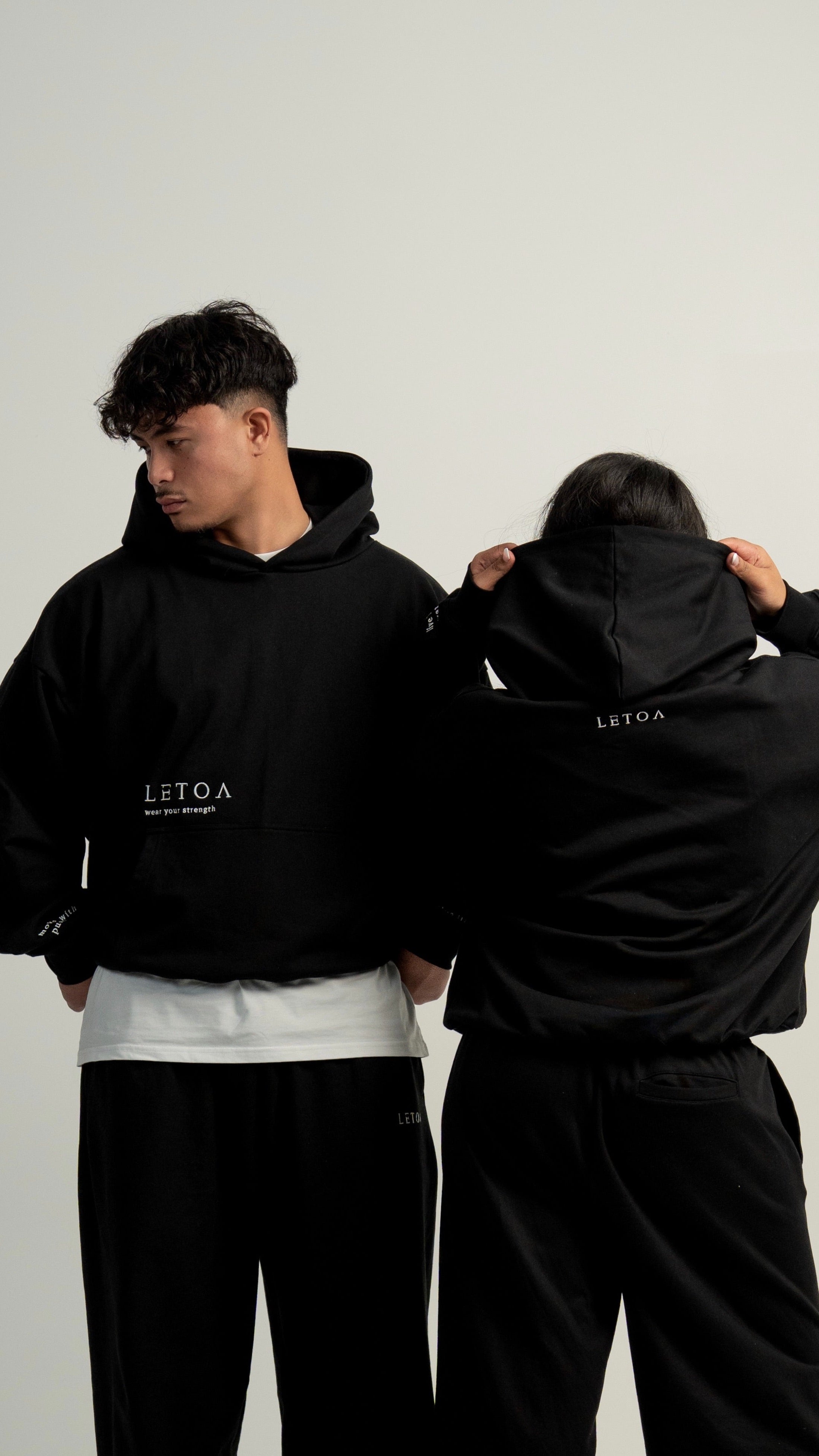 Rise of the Toa Heavyweight Hoodie - Black