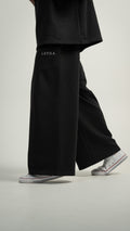 Rise of the Toa Wide Leg Sweatpants - Black